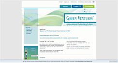 Desktop Screenshot of green-ventures.com